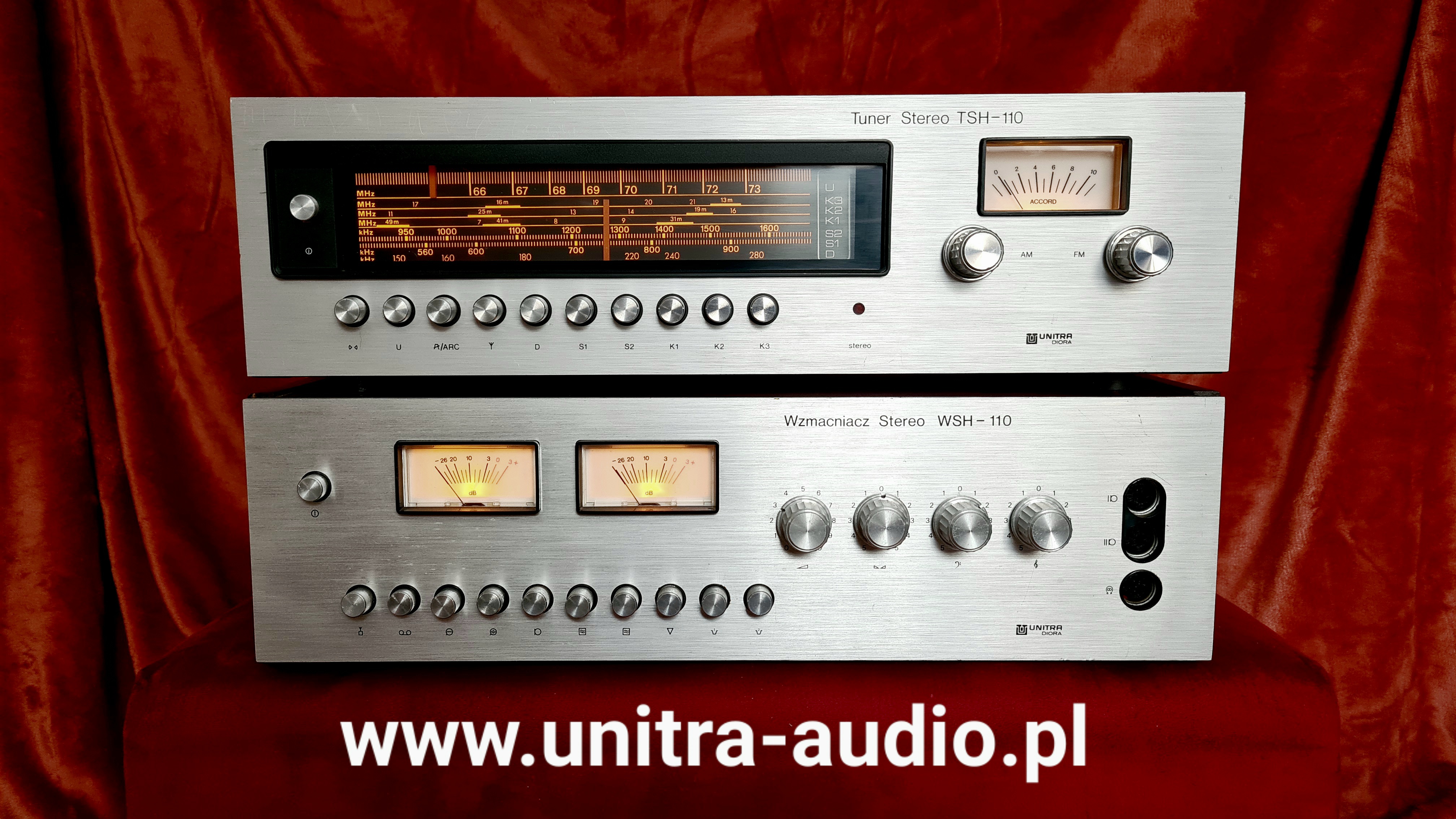 Wzmacniacz WSH-110 + tuner TSH-110